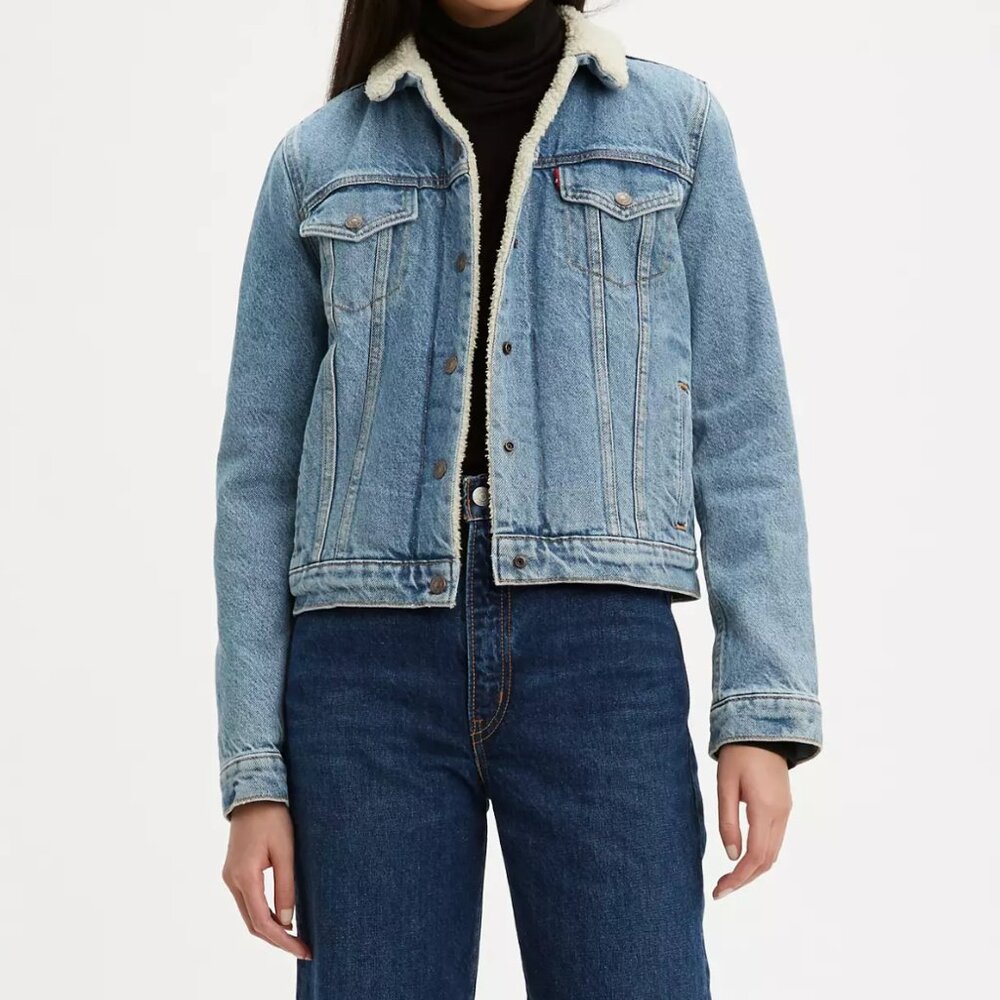 Levi’s Original Sherpa Denim Jacket - Denim